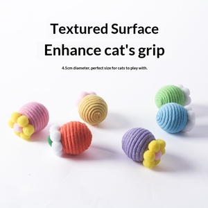 Juguete para Mascotas Resistente a Mordeduras, Divertido para Gatos, Alivia el Aburrimiento, Interactivo, con Piedra Sonora - Product Image 2