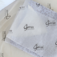 Papier de Soie Personnalisé avec Logo Imprimé pour Emballage de Produits, Chaussures, Vêtements, Vin, Rouleau de Papier Cadeau