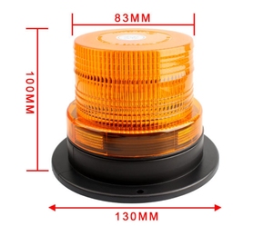 Luz de Seguridad Ámbar para Techo de Coche, Luz Estroboscópica Giratoria de Advertencia - Product Image 2