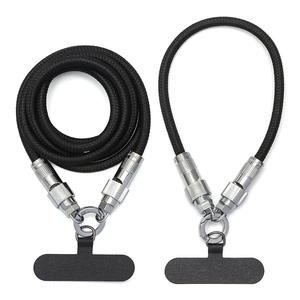 Portable Multifunctional 2 in 1 Type C Fast Charging Cable Nylon Case Lanyard Charger Phone Case Accessories