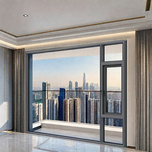 Trung Quốc Nhà Máy Tiêu Chuẩn Nhiệt Phá Hệ Thống Nhôm Cửa Sổ Cửa Sổ Cho Nhà Biệt Thự Khách Sạn Với Không Gỉ Lưới Muỗi - Product Image 6
