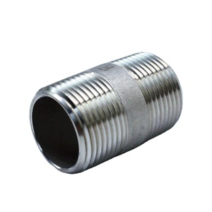 DN25 ren 3/8 đôi núm vú 1/2 "thép không gỉ - Product Image 5