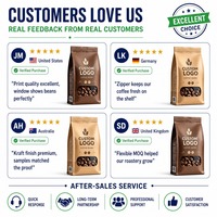 Sacs à café en vrac de qualité alimentaire pour café moulu, imprimés sur mesure, 12 oz, avec valve unidirectionnelle, pour thé, produits secs, café