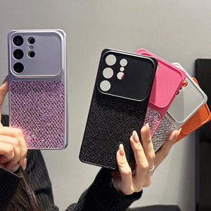 <span class=keywords><strong>Funda</strong></span> Minimalista con Lentejuelas Brillantes para <span class=keywords><strong>Samsung</strong></span> S26 <span class=keywords><strong>Ultra</strong></span>, Note 20 <span class=keywords><strong>Ultra</strong></span>, A56, A55, A53, Protectora Antigolpes para Cámara - Product Image 4