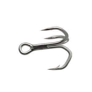 Móc câu ba ngạnh mạ thiếc thép carbon chất lượng cao chuyên dụng nước mặn 3x - Product Image 6