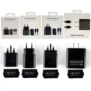 Adaptador de <span class=keywords><strong>cargador</strong></span> superrápido <span class=keywords><strong>original</strong></span> PD de <span class=keywords><strong>25W</strong></span>, Puerto PD tipo C de EU/US/UK/AU, carga rápida para Apple <span class=keywords><strong>iPhone</strong></span> Samsung S24Ultra S23ultra - Product Image 2