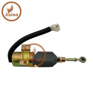 Vanne solénoïde d'arrêt de carburant pour engins de construction 612600180008 - Product Image 2