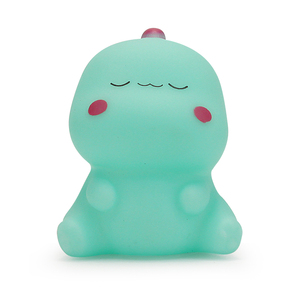 Jixin YDE008 Baby Bath <strong>Toy</strong> <strong>Rubber</strong> Duck <strong>Toy</strong> for Bath Play-Water Float Squeaking Sound Light Green Dinosaur Shape - Product Image 5