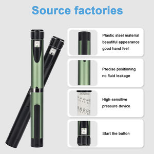 Stylo injecteur facial <span class=keywords><strong>V</strong></span> <span class=keywords><strong>Line</strong></span> V1 pour médicaments liquides, construction métal/plastique, forme ronde, couvercle hermétique, Henan - Product Image 3