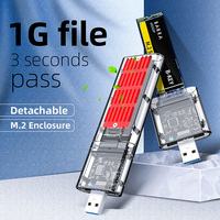 Boîtier SSD MAIWO K1714S sans outil NGFF M.2 USB3.2 Gen 2 x 1 USB A pour disque SSD sans câbles