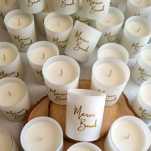 AIKUN Soy Wax Aromatherapy <b>Candle</b> Brown Glass Bowl Scented <b>Candle</b> for Home Bedroom Wholesale - Product Image 1