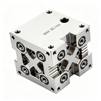 Bloc de collecteur de liquide en acier inoxydable MAX 30L/min, usiné CNC de haute précision, pour le contrôle industriel des fluides pneumatiques/hydrauliques