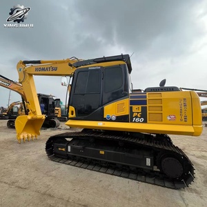 รถขุดตีนตะขาบ Komatsu160 มือสอง ขนาด 16 ตัน บุ้งกี๋ 0.7 ลบ.ม. ของแท้จากญี่ปุ่น รถขุดก่อสร้างขนาดกลาง ชั่วโมงการใช้งานต่ำ สภาพดี - Product Image 3