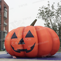 Aero diskon besar luar ruangan kartun raksasa Bloy Up labu tiup hantu dekorasi pesta halaman tiup labu Halloween