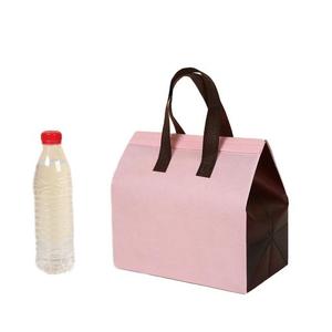 Disposable <b>Catering</b> Tote Bag Insulated Takeout Packing Aluminum <b>Foil</b> Insulation Nonwoven Cooler Bag - Product Image 3