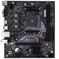Motherboard Baru Warna-warni B450M-T M.2 V14 Chipset AMD B450 AM4 M-ATX Desktop dengan VGA 64GB Ganda