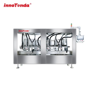 Línea <span class=keywords><strong>de</strong></span> Máquina <span class=keywords><strong>de</strong></span> Llenado y Tapado Automática <span class=keywords><strong>de</strong></span> Alta Precisión con Seguimiento Lineal Servocontrolado por PLC para Bebidas y Aceite en <span class=keywords><strong>Bidones</strong></span> <span class=keywords><strong>de</strong></span> HDPE <span class=keywords><strong>de</strong></span> 20 <span class=keywords><strong>Litros</strong></span> - Product Image 2