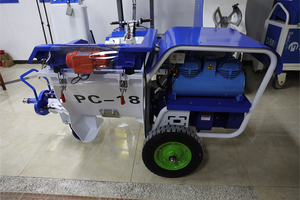 Máquina de pulverización de yeso de cemento Derutu PC 16 de alta eficiencia para trabajos de enyesado - Product Image 4