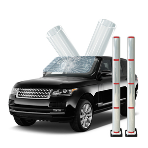 Tốt kỵ nước cách nhiệt chất lượng cao TPU kính chắn gió phim chống xước 96% vlt cho kính chắn gió 1.52*15m - Product Image 1