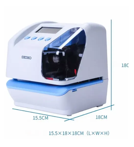 Orologio Marcatempo Elettronico SEIKO TP50 con Stampa a Due Righe, Programmabile per Data e Ora - Product Image 4