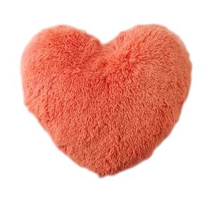 Wholesale Heart Shape Direct Factory Soft PV Plush Fur Cushion Shaggy Hug <strong>Snuggle</strong> <strong>Pillow</strong> for Resell - Product Image 1