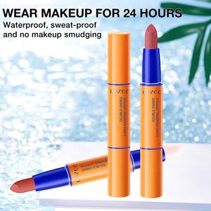 LOZEE <span class=keywords><strong>Rouge</strong></span> <span class=keywords><strong>à</strong></span> <span class=keywords><strong>lèvres</strong></span> mat double extrémité longue durée hydratant étanche anti-transfert texture mate Baume <span class=keywords><strong>à</strong></span> <span class=keywords><strong>lèvres</strong></span> Commande en - Product Image 2
