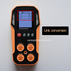 <span class=keywords><strong>Detector</strong></span> de Gás Portátil para <span class=keywords><strong>4</strong></span> <span class=keywords><strong>Gases</strong></span> Comuns (CH4/LEL, CO, H2S, Oxigênio) Alarme Sonoro e Luminoso, <span class=keywords><strong>Detector</strong></span> de Gás Multi <span class=keywords><strong>4</strong></span> Padrão CD4 - Product Image 5
