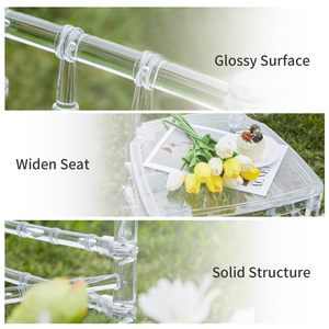 Clear Plastic Resin Hotel <b>Chair</b> Wholesale Sale Transparent Acrylic Party Wedding <b>Chairs</b> for Events - Product Image 3