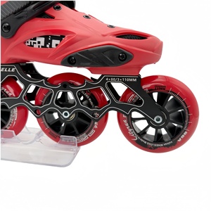 <span class=keywords><strong>Patines</strong></span> Profesionales <span class=keywords><strong>de</strong></span> <span class=keywords><strong>Tres</strong></span> <span class=keywords><strong>Ruedas</strong></span> <span class=keywords><strong>de</strong></span> Una Sola Fila para Principiantes, Hombres, Mujeres, Adultos - <span class=keywords><strong>Patines</strong></span> <span class=keywords><strong>de</strong></span> Velocidad con Carcasa <span class=keywords><strong>de</strong></span> Nailon - Product Image 3