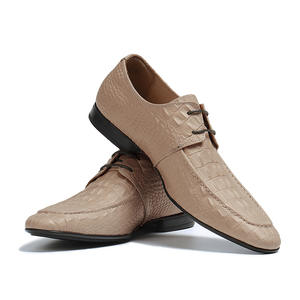 Chaussures Oxford de travail pour hommes Goodyear, nouveau style, en cuir véritable, fabriquées à la main, rétro, décontractées, à lacets, semelle intermédiaire en caoutchouc, semelle extérieure - Product Image 5