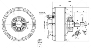 Kit de conversion QSMOTOR 205 3000W V3 avec moteur de moyeu de roue sans balais 72V 80KPH et contrôleur EM100sp, état neuf - Product Image 2