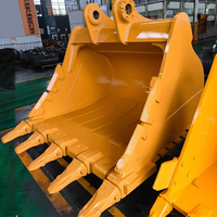 Bucket Batu Excavator Langsung dari Pabrik, Bucket Batu Keras yang Diperkuat untuk Excavator 30 Ton