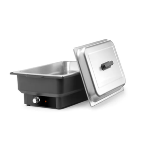 Electric Chafing Dish Rectangular Buffet <b>Server</b> Stainless Steel Lid <b>Food</b> Warmer for Hotel Restaurant Catering - Product Image 1