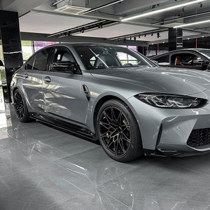 Amp-Z Side Skirts Piano Black Carbon Fiber Texture For Bmw M3 G80 G81 2021+ Matte Finish Body Kit - Product Image 3