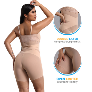 Century Beauty Plus Size Slimming Full Body Shaper Custom One Piece <strong>Lace</strong> <strong>Sexy</strong> Women <strong>Tummy</strong> <strong>Control</strong> Shapewear <strong>Bodysuit</strong> with <strong>Lace</strong> - Product Image 5