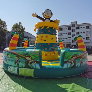 Giant comercial kids jeux gonflables climbing forest <b>inflatable</b> jungle rock climb <b>games</b> for outdoor party - Product Image 6