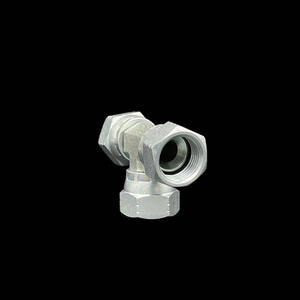 Raccord hydraulique américain standard JIC à filetage interne 74 conique DJ, adaptateur de tuyau hydraulique, té à filetage interne - Product Image 5