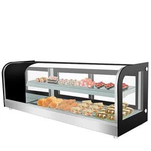 Vetrina commerciale a base di marmo Display da esposizione a Buffet frigo Display frigo commerciale
