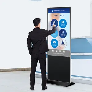 Tầng thường vụ <span class=keywords><strong>Windows</strong></span> kiosk tương tác kỹ thuật số biển <span class=keywords><strong>Totem</strong></span> <span class=keywords><strong>LCD</strong></span> TV màn hình cảm ứng kiosk quảng cáo hiển thị cho quảng cáo - Product Image 3