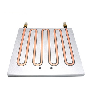 Nhôm tấm kim loại tùy chỉnh chất lỏng lạnh tấm cho công suất cao 1500W <span class=keywords><strong>IGBT</strong></span> mô-đun nước làm mát tản nhiệt - Product Image 1