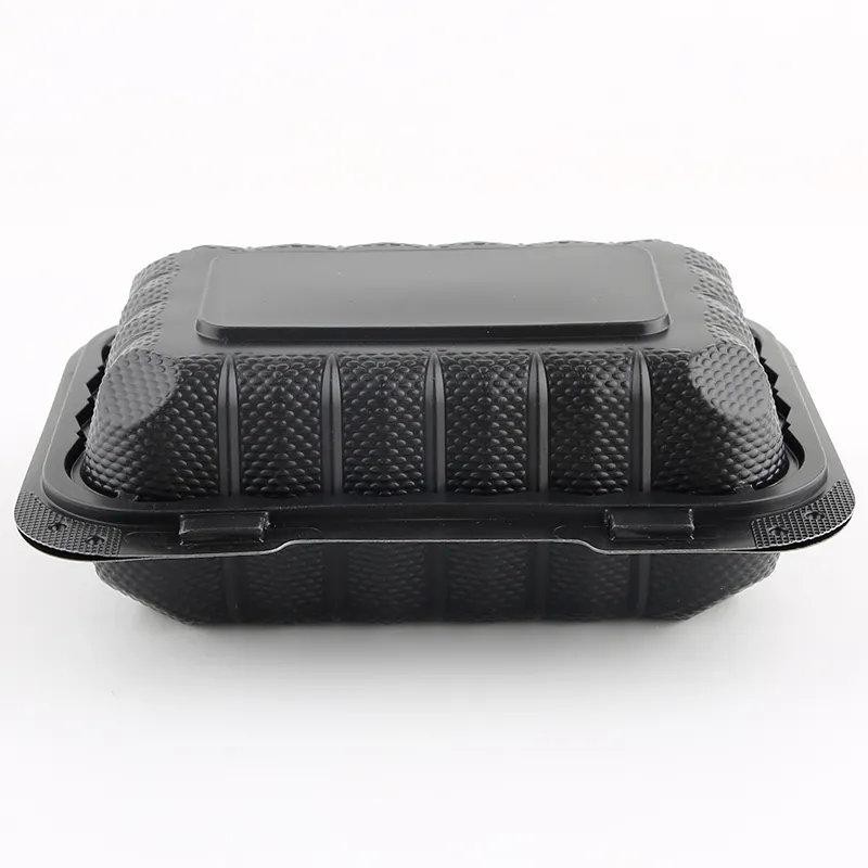 Factory Wholesale Price Disposable MFPP Takeaway Lunch Wrap Microwaveable PP Togo Container Flip Top Takeaway Food Lunch Box
