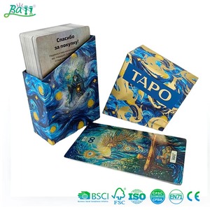 Visiones Doradas: Baraja de <span class=keywords><strong>Tarot</strong></span> Premium con Láminas de Oro para una Guía Espiritual Intuitiva - Product Image 1