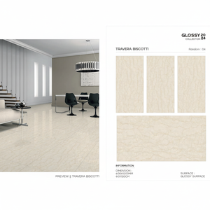 Venta caliente 600x1200mm blanco brillante y superficie mate baldosas de mármol suelo barato terrazo azulejo gris piedra azulejos - Product Image 1