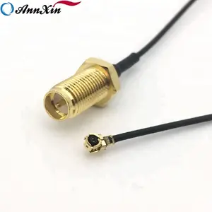 Harga Pabrik RP-SMA Wanita AS FL Adaptor RF 1.13 Mm Mini Kabel Koaksial