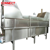 Ligne de traitement d'abattage automatique de volaille 200BPH-12000BPH, équipement de système d'abattage de poulet en acier inoxydable 304