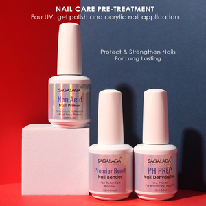 SAGALAGA Preparador <span class=keywords><strong>de</strong></span> Uñas Deshidratador, <span class=keywords><strong>Primer</strong></span> Adhesivo Sin Ácido para Esmalte <span class=keywords><strong>de</strong></span> Uñas Acrílico en Gel, Solución <span class=keywords><strong>de</strong></span> Preparación para Deshidratación <span class=keywords><strong>de</strong></span> Uñas Naturales - Product Image 6