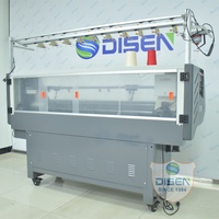 Machine à tricoter plate jacquard à une armure entièrement automatisée et informatisée de 52 pouces, haute capacité, pour usage domestique, avec moteur de trame et engrenage