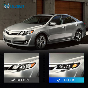 ไฟหน้ารถยนต์ VLAND แบบโปรเจคเตอร์ LED สำหรับ Toyota <span class=keywords><strong>Camry</strong></span> SE LE Hybrid ปี <span class=keywords><strong>2012</strong></span> 2013 2014 - Product Image 4