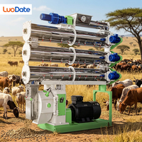 Granulateur à Anneaux LUODATE, Machine à Granulés d'Aliments pour Bétail et Volaille 10-25 Tonnes/Heure pour Grandes Usines d'Alimentation Animale
