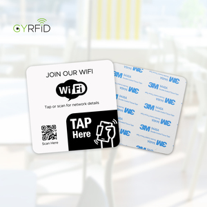 Placa acrílica NFC personalizada para redes sociales, placa <span class=keywords><strong>de</strong></span> visualización WiFi <span class=keywords><strong>de</strong></span> Instagram con comentarios <span class=keywords><strong>de</strong></span> <span class=keywords><strong>Google</strong></span> - Product Image 3
